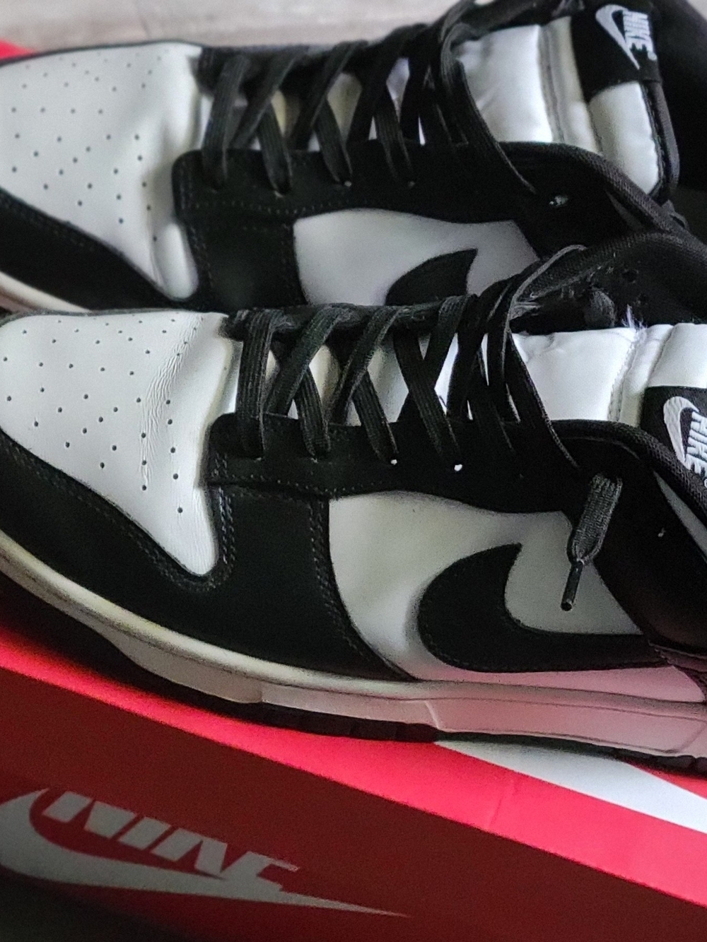 Nike DUNK low Panda SIZE 14